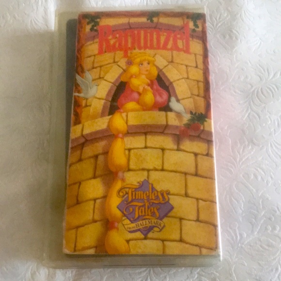 🔥2/$20🔥VTG 1990 RAPUNZEL TIMELESS TALES from Hallmark VHS#1235 Video Tape - Picture 2 of 10